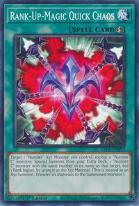 Rank-Up-Magic Quick Chaos - Legendary Duelists: Duels From the Deep (LED9) #LED9-EN015 - Common / Short Print YuGiOh Trading Card