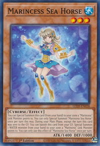 Marincess Sea Horse - Legendary Duelists: Duels From the Deep (LED9) #LED9-EN038 - Common / Short Print YuGiOh Trading Card