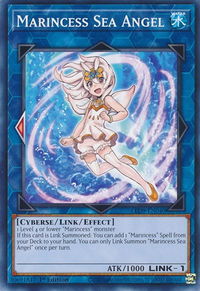 Marincess Sea Angel - Legendary Duelists: Duels From the Deep (LED9) #LED9-EN040 - Common / Short Print YuGiOh Trading Card