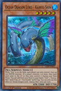 Ocean Dragon Lord - Kairyu-Shin - Legendary Duelists: Duels From the Deep (LED9) #LED9-EN017 - Ultra Rare YuGiOh Trading Card