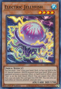 Electric Jellyfish - Legendary Duelists: Duels From the Deep (LED9) #LED9-EN019 - Super Rare YuGiOh Trading Card