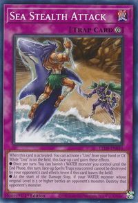 Sea Stealth Attack - Legendary Duelists: Duels From the Deep (LED9) #LED9-EN030 - Common / Short Print YuGiOh Trading Card