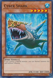 Cyber Shark - Legendary Duelists: Duels From the Deep (LED9) #LED9-EN048 - Common / Short Print YuGiOh Trading Card