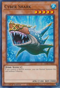 Cyber Shark - Legendary Duelists: Duels From the Deep (LED9) #LED9-EN048 - Common / Short Print YuGiOh Trading Card