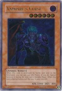 Vampire's Curse (UTR) - Phantom Darkness YuGiOh trading card