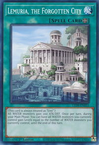 Lemuria, the Forgotten City - Legendary Duelists: Duels From the Deep (LED9) #LED9-EN055 - Common / Short Print YuGiOh Trading Card