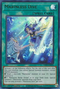 Marincess Dive - Legendary Duelists: Duels From the Deep (LED9) #LED9-EN035 - Ultra Rare YuGiOh Trading Card