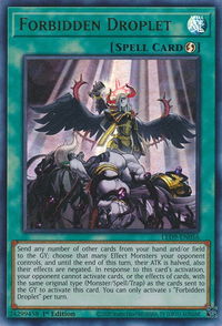 Forbidden Droplet - Legendary Duelists: Duels From the Deep (LED9) #LED9-EN056 - Ultra Rare YuGiOh Trading Card