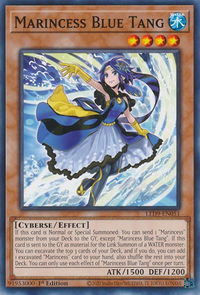 Marincess Blue Tang - Legendary Duelists: Duels From the Deep (LED9) #LED9-EN051 - Common / Short Print YuGiOh Trading Card