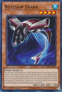 Buzzsaw Shark - Legendary Duelists: Duels From the Deep (LED9) #LED9-EN052 - Common / Short Print YuGiOh Trading Card
