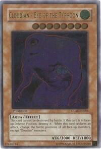 Cloudian - Eye of the Typhoon (UTR) - Gladiator's Assault (GLAS) #GLAS-EN005 - Ultimate Rare YuGiOh Trading Card