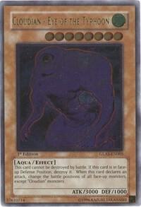 Cloudian - Eye of the Typhoon (UTR) - Gladiator's Assault YuGiOh trading card