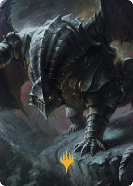 Chardalyn Dragon Art Card (Gold-Stamped) trading card from Art Series: Commander Legends: Battle for Baldur's Gate Chardalyn Dragon Art Card (Gold-Stamped) - Art Series: Commander Legends: Battle for Baldur's Gate Magic: The Gathering trading card