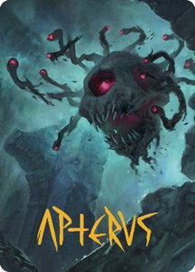 Death Tyrant Art Card (Gold-Stamped Signature) - Art Series: Commander Legends: Battle for Baldur's Gate (ASCLB) #11 - Special Magic: The Gathering Trading Card