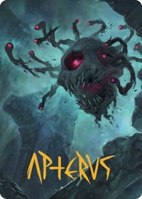 Death Tyrant Art Card (Gold-Stamped Signature) - Art Series: Commander Legends: Battle for Baldur's Gate (ASCLB) #11 - Special Magic: The Gathering Trading Card