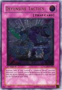 Defensive Tactics (UTR) - Gladiator's Assault YuGiOh trading card