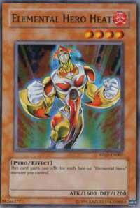 Elemental Hero Heat - Premium Pack 2 (PP02) #PP02-EN007 - Super Rare YuGiOh Trading Card