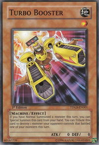 Turbo Booster - The Duelist Genesis (TDGS) #TDGS-EN001 - Common / Short Print YuGiOh Trading Card
