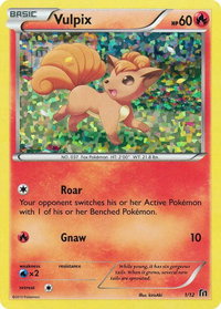 Vulpix - 1/12 - McDonald's Promos 2016 (MCD16) #001/012 - Rare Pokémon Trading Card