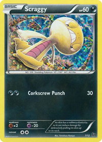 Scraggy - 7/12 - McDonald's Promos 2016 (MCD16) #007/012 - Rare Pokémon Trading Card