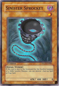 Sinister Sprocket - The Duelist Genesis (TDGS) #TDGS-EN009 - Super Rare YuGiOh Trading Card
