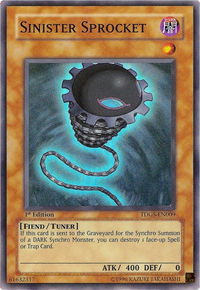 Sinister Sprocket - The Duelist Genesis (TDGS) #TDGS-EN009 - Super Rare YuGiOh Trading Card