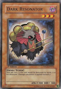 Dark Resonator - The Duelist Genesis (TDGS) #TDGS-EN010 - Rare YuGiOh Trading Card