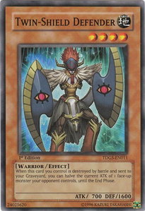 Twin-Shield Defender - The Duelist Genesis (TDGS) #TDGS-EN011 - Common / Short Print YuGiOh Trading Card