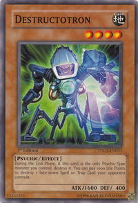 Destructotron - The Duelist Genesis (TDGS) #TDGS-EN023 - Common / Short Print YuGiOh Trading Card