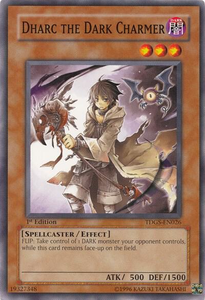 Dharc the Dark Charmer - The Duelist Genesis YuGiOh trading card