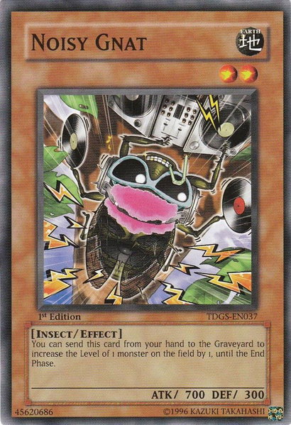 Noisy Gnat - The Duelist Genesis YuGiOh trading card