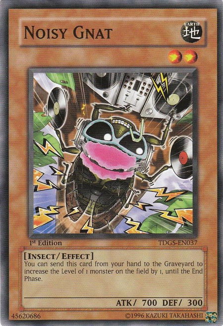 Noisy Gnat - The Duelist Genesis YuGiOh trading card