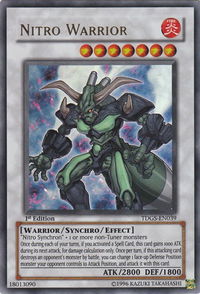Nitro Warrior - The Duelist Genesis (TDGS) #TDGS-EN039 - Ultra Rare YuGiOh Trading Card