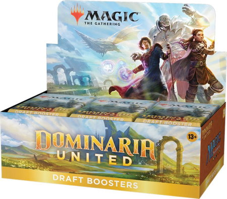 Dominaria United - Draft Booster Box trading card from Dominaria United Dominaria United - Draft Booster Box - Dominaria United Magic: The Gathering trading card