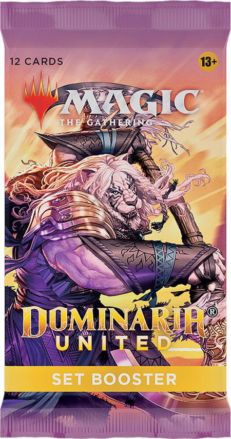 Dominaria United - Set Booster Pack trading card from Dominaria United Dominaria United - Set Booster Pack - Dominaria United Magic: The Gathering trading card