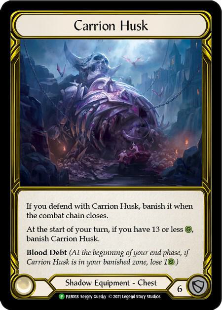 Carrion Husk (Golden) - FAB018 - Flesh and Blood: Promo Cards Flesh and Blood trading card