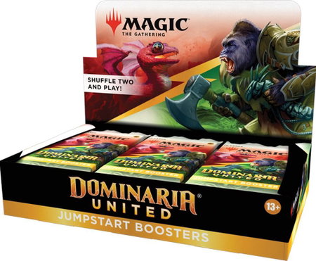 Dominaria United - Jumpstart Booster Display trading card from Dominaria United Dominaria United - Jumpstart Booster Display - Dominaria United Magic: The Gathering trading card