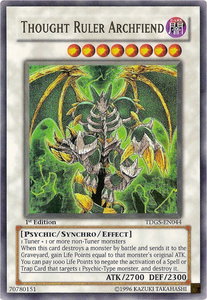 Thought Ruler Archfiend - The Duelist Genesis (TDGS) #TDGS-EN044 - Ultra Rare YuGiOh Trading Card