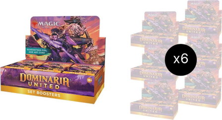 Dominaria United - Set Booster Display Case - Dominaria United Magic: The Gathering trading card