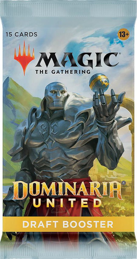 Dominaria United - Draft Booster Pack trading card from Dominaria United Dominaria United - Draft Booster Pack - Dominaria United Magic: The Gathering trading card