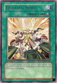 Fighting Spirit - The Duelist Genesis (TDGS) #TDGS-EN045 - Rare YuGiOh Trading Card