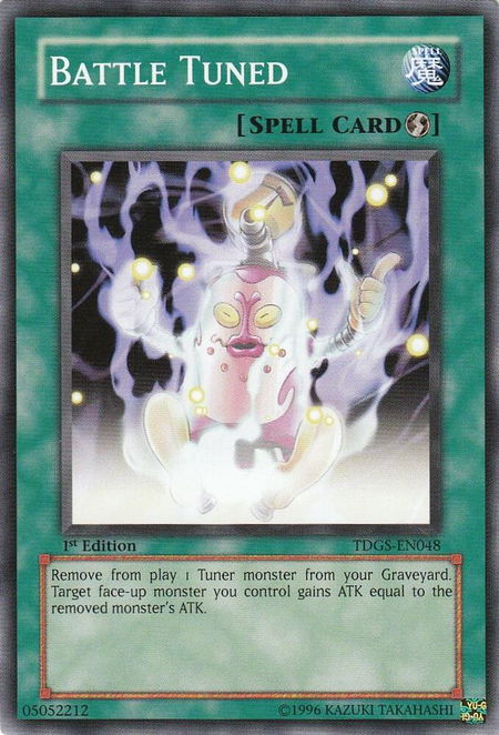 Battle Tuned - The Duelist Genesis YuGiOh trading card