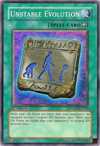 Unstable Evolution - The Duelist Genesis (TDGS) #TDGS-EN060 - Super Rare YuGiOh Trading Card
