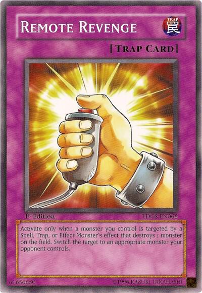 Remote Revenge trading card from The Duelist Genesis Remote Revenge - The Duelist Genesis YuGiOh trading card