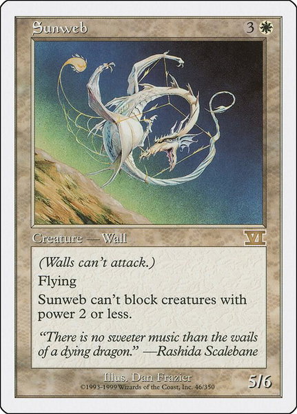 Sunweb trading card from Classic Sixth Edition Sunweb - Classic Sixth Edition Magic: The Gathering trading card