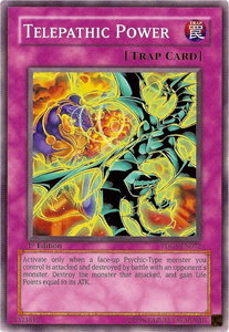 Telepathic Power - The Duelist Genesis (TDGS) #TDGS-EN072 - Common / Short Print YuGiOh Trading Card