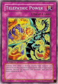 Telepathic Power - The Duelist Genesis (TDGS) #TDGS-EN072 - Common / Short Print YuGiOh Trading Card