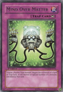Mind Over Matter - The Duelist Genesis (TDGS) #TDGS-EN073 - Rare YuGiOh Trading Card
