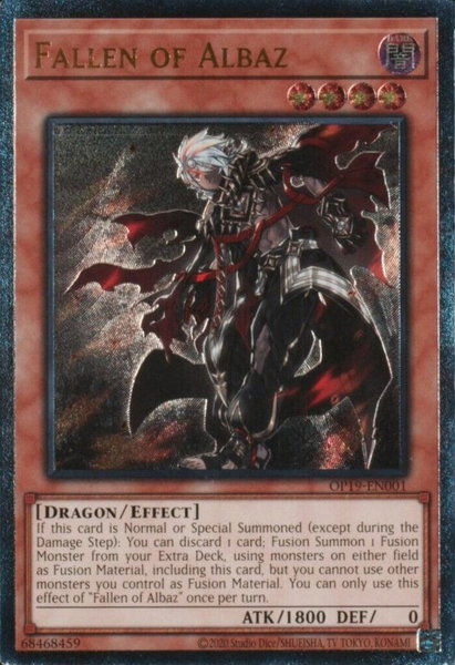 Fallen of Albaz (UTR) - OTS Tournament Pack 19 YuGiOh trading card