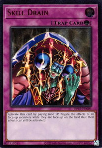 Skill Drain (UTR) - OTS Tournament Pack 19 (OP19) #OP19-EN003 - Ultimate Rare YuGiOh Trading Card